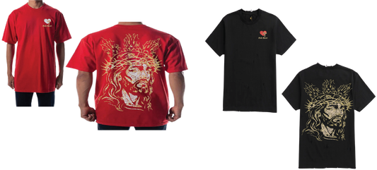Gold Heart "Crowned King Tee"