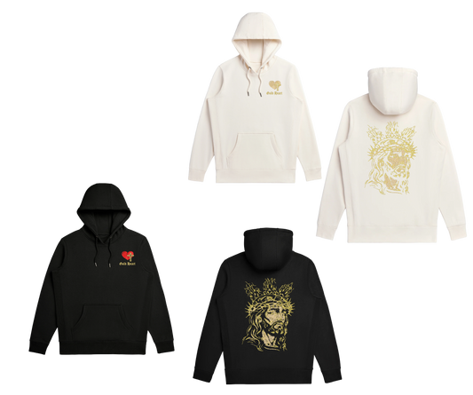Gold Heart "Crowned King" Hoodie